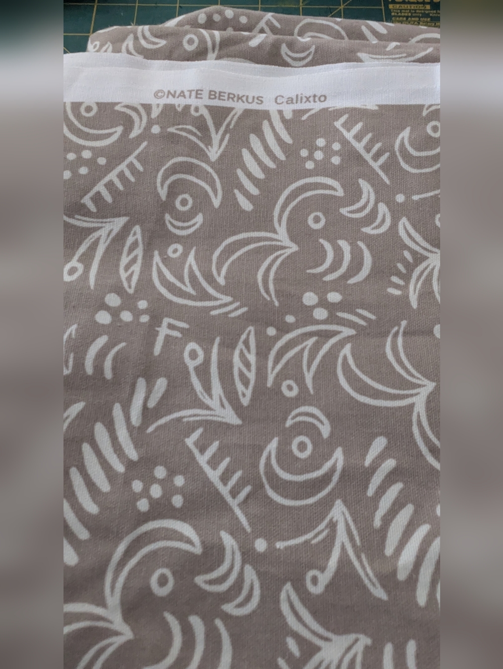 Nate Berkus Home Decor Fabric in the "Calixto" Pattern - 56x62" Plus Extra